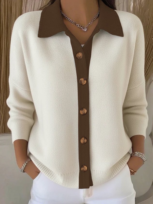 Regular Fit Casual Knit Top