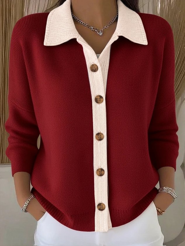 Regular Fit Casual Knit Top